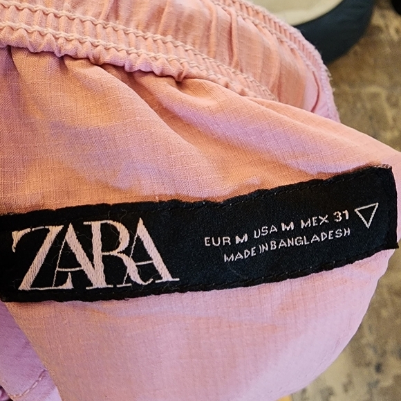 NWT Zara dnwr pink active shorts. Men's size medium. 7" inseam - Picture 3 of 15